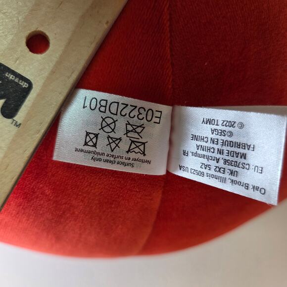 Club Mocchi-Mocchi Sonic Knuckles Plush 12” TOMY 2022 Sega Game Style - Picture 11 of 15